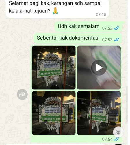 Pengiriman Papan Bunga Selamat Cibodasari