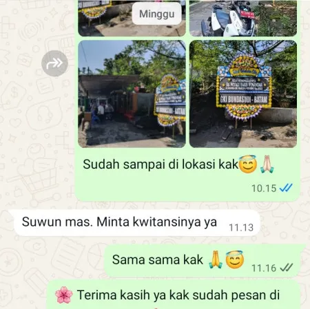 Pengiriman Papan Bunga Duka Cibodasari