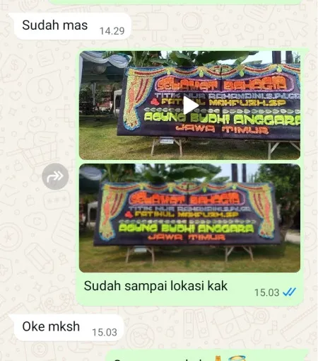 Pengiriman Papan Bunga Cibodasari
