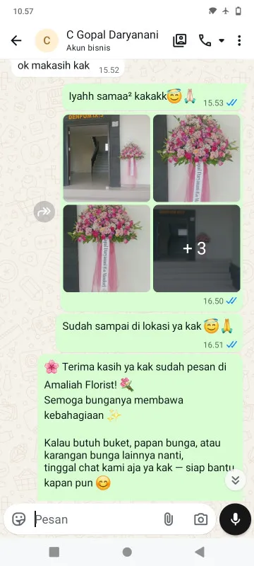 Pengiriman Karangan Bunga Cibodasari