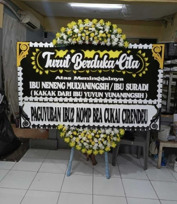 Papan Bunga di Cibodasari